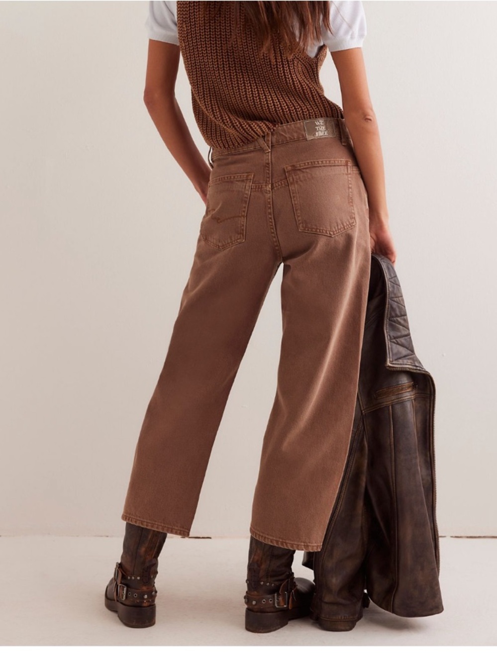 We The Free Free People Deep Trance in chocolate mousse . Size 27. Perfect. - Picture 7 of 9